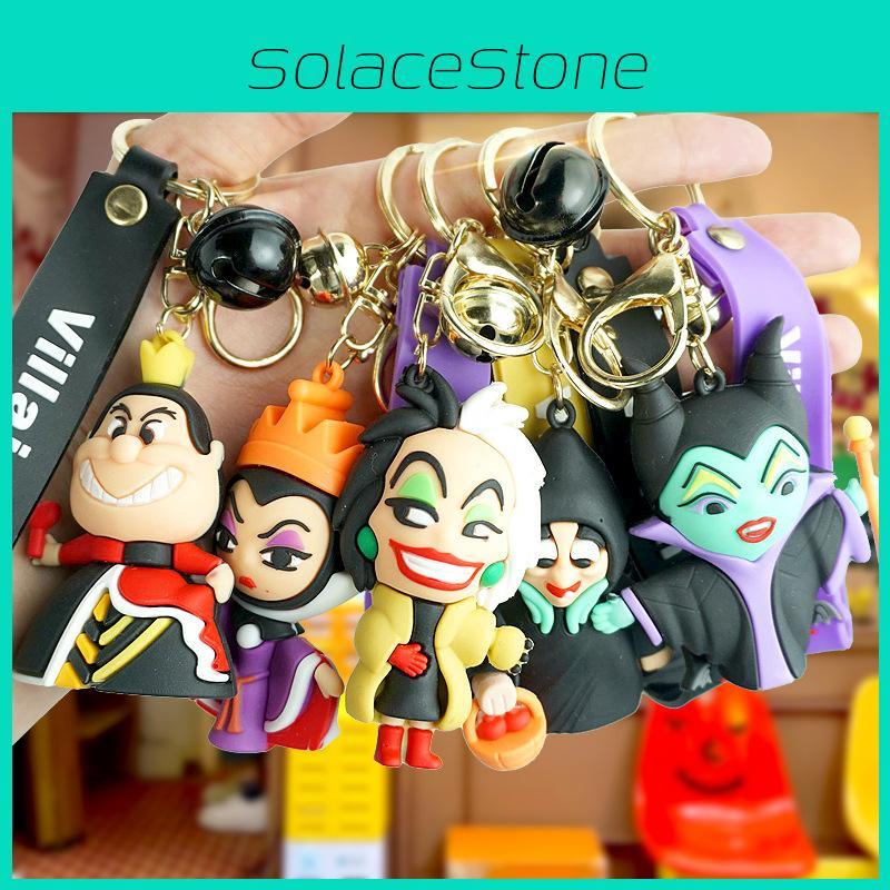 Cute Cartoon Villain Witch Keychain Unique Pvc Bag Charm For Men And Women