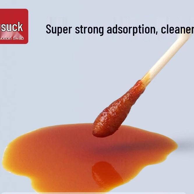 Disposable Double-Headed Cotton Swabs: Ear Cleaning & Makeup Use