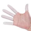 Latex Finger Cots: Disposable, Adhesive, Dust-Free, Powder-Free for Embroidery, Beauty, Manicure, Industrial, Electronic Use