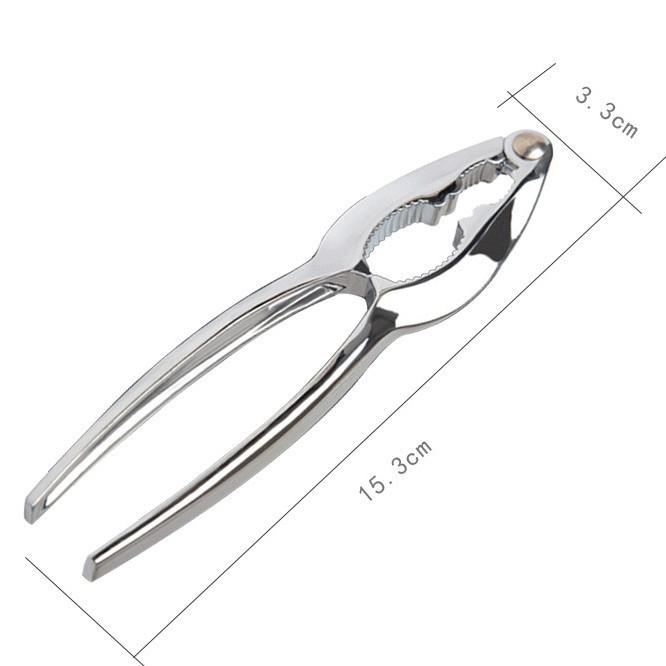 Zinc Alloy Crab Claw Tool Set - 12-Piece Crab Clip & Eating Set