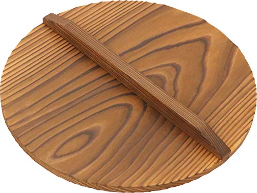

Ichihara Wood Workshop 2291 Lid Grilled Cedar 13.0 inches (33 cm) Pot Lid