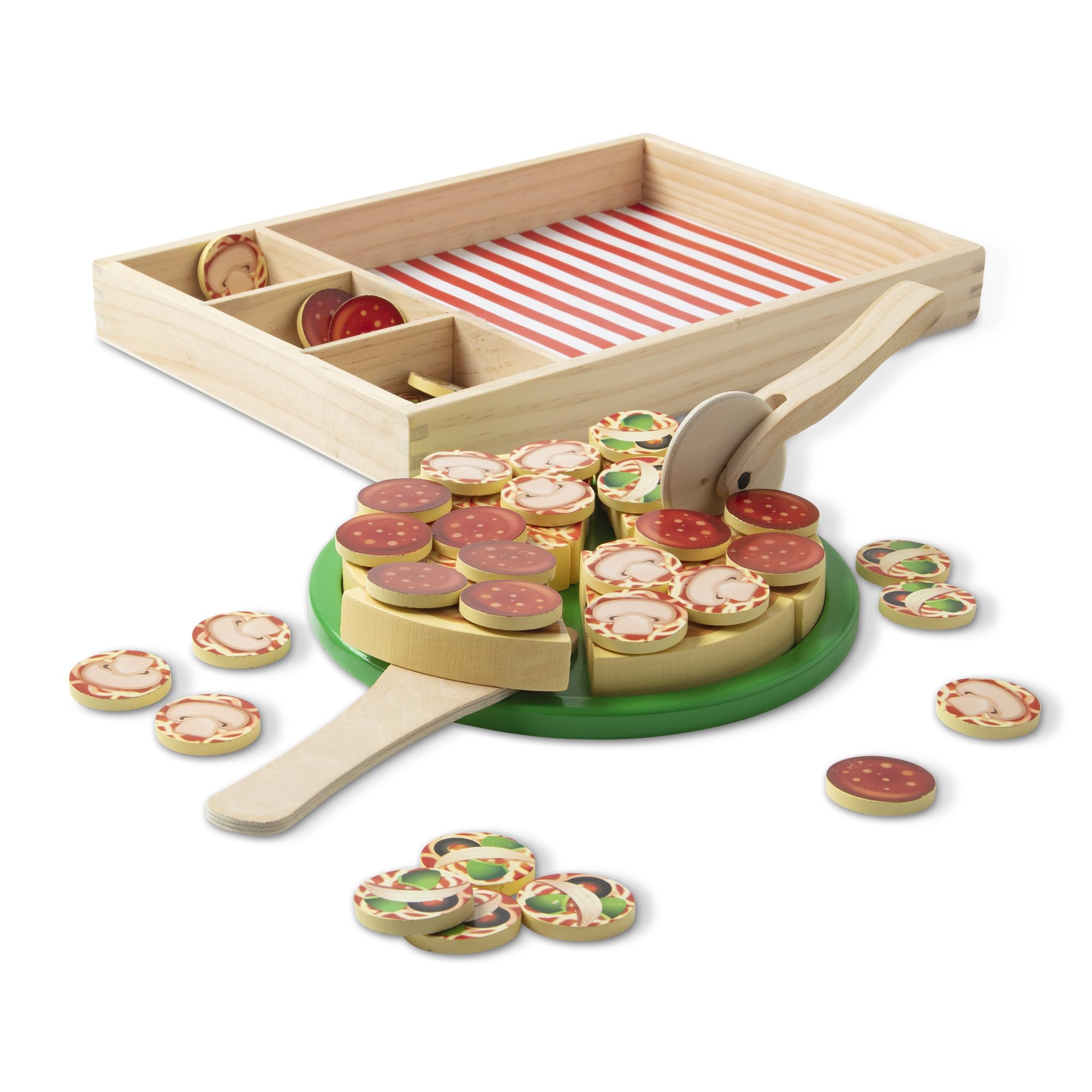 

Melissa & Doug Pretend Play Set Pizza Party Set [Parallel Import]