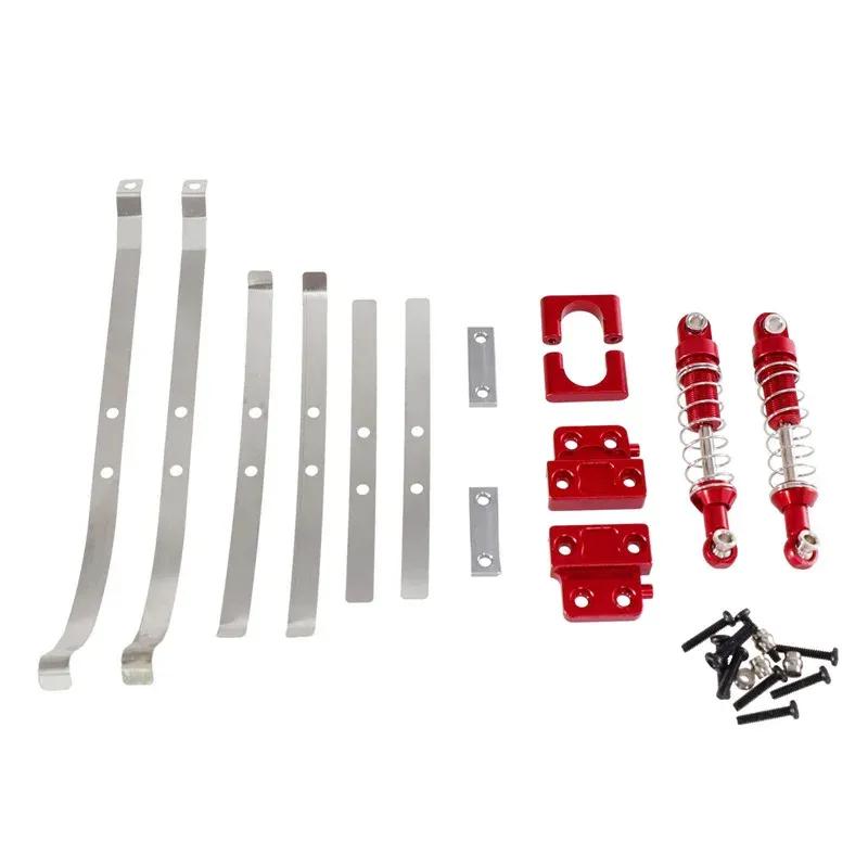 Rear Axle Fixed Component Shock Absorber Spring Plate for MN82 LC79 Metal Upgrade Parts Kit RC Car OP Accessories Truck Buggy