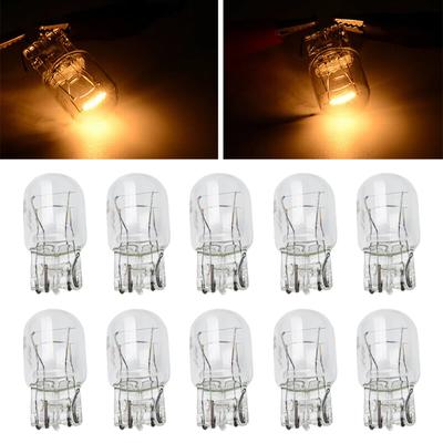 Nagelneu und hohe Qualität Rücklichtbirnen Ersatzteile Bremse T20 Blinker 10 Stück 21/5W Halogen Ersatz
