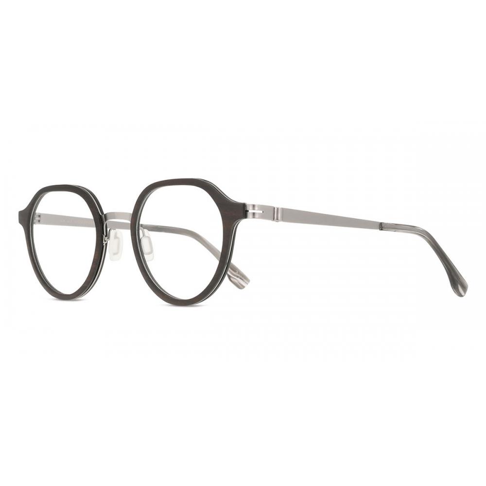 Oh My Woodness  Walnut Wave Mp016 R A09 21 Unisex Eyeglasses