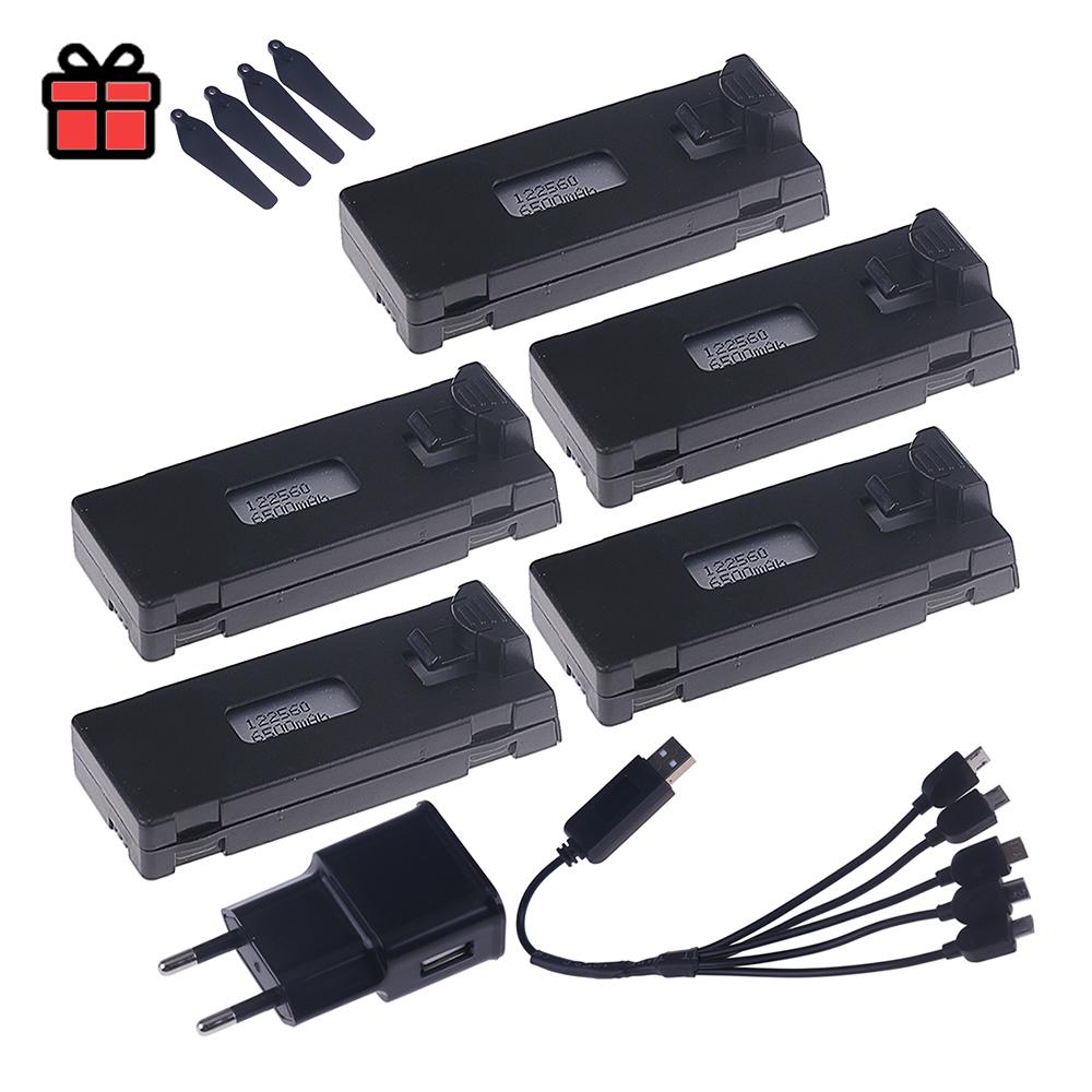 Upgrade 1800mah 6500mAh 3.7v SIS Drones Battery For LS-S1S E88 E88PRO E99 E99PRO K3 P10 A13 E525 RC Drone Backup Battery Charger