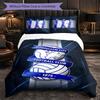 Birmingham City Themed Bedding 3Pcs Duvet Cover Set Decorative Bed Linen For Teen Room Home Decoration