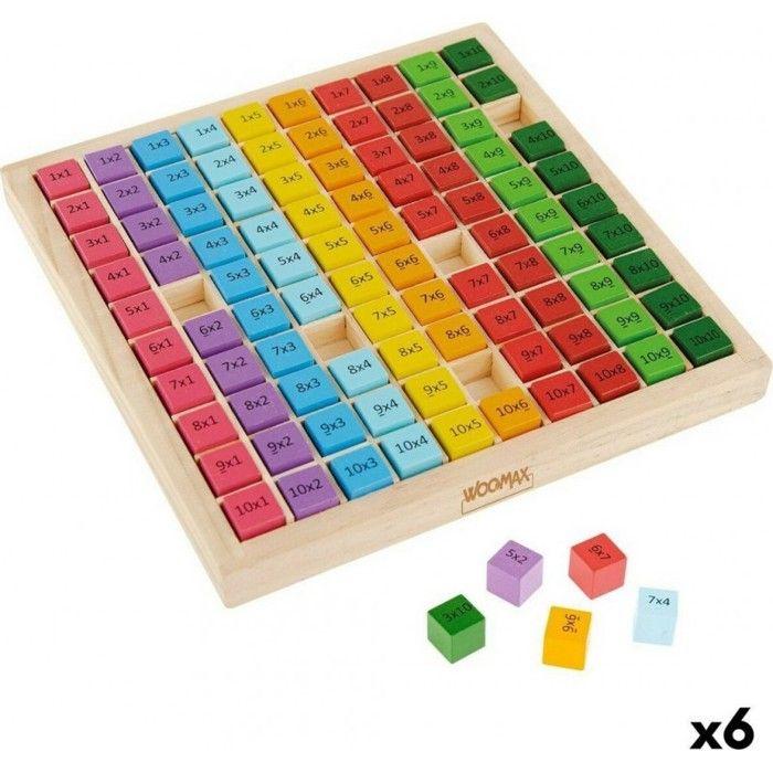 NC Ferdighetsspill Woomax 101 Deler 19 X 2 X 19 Cm (6 Enheter)