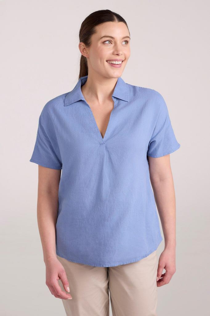 Mountain Warehouse Womens/Ladies Breeze II Linen Short-Sleeved Shirt