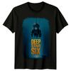 DeepStar Six (1989) Camiseta Inspirada em Cartaz de Filme Retrô Anos 80