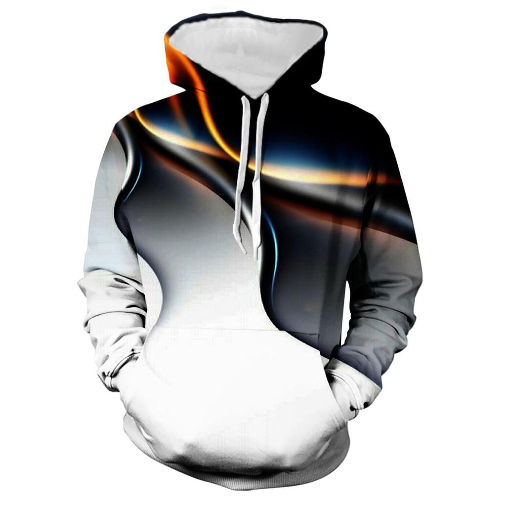 2025 Cross Men's 3D Print Light Element Hoodie