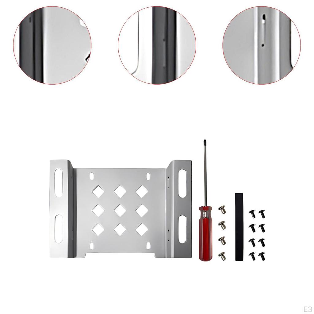 Metal SSD/HDD Mounting Bracket Heatsink Multi-purpose Extension Adapter Rack HDD Mount Holder for