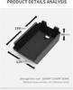 LUCKEASY Honda New WRV Dedicated Center Pocket Armrest Box Drink Holder Center Console Handbrake Storage Box 2024 March Current DG5 DG Series Storage