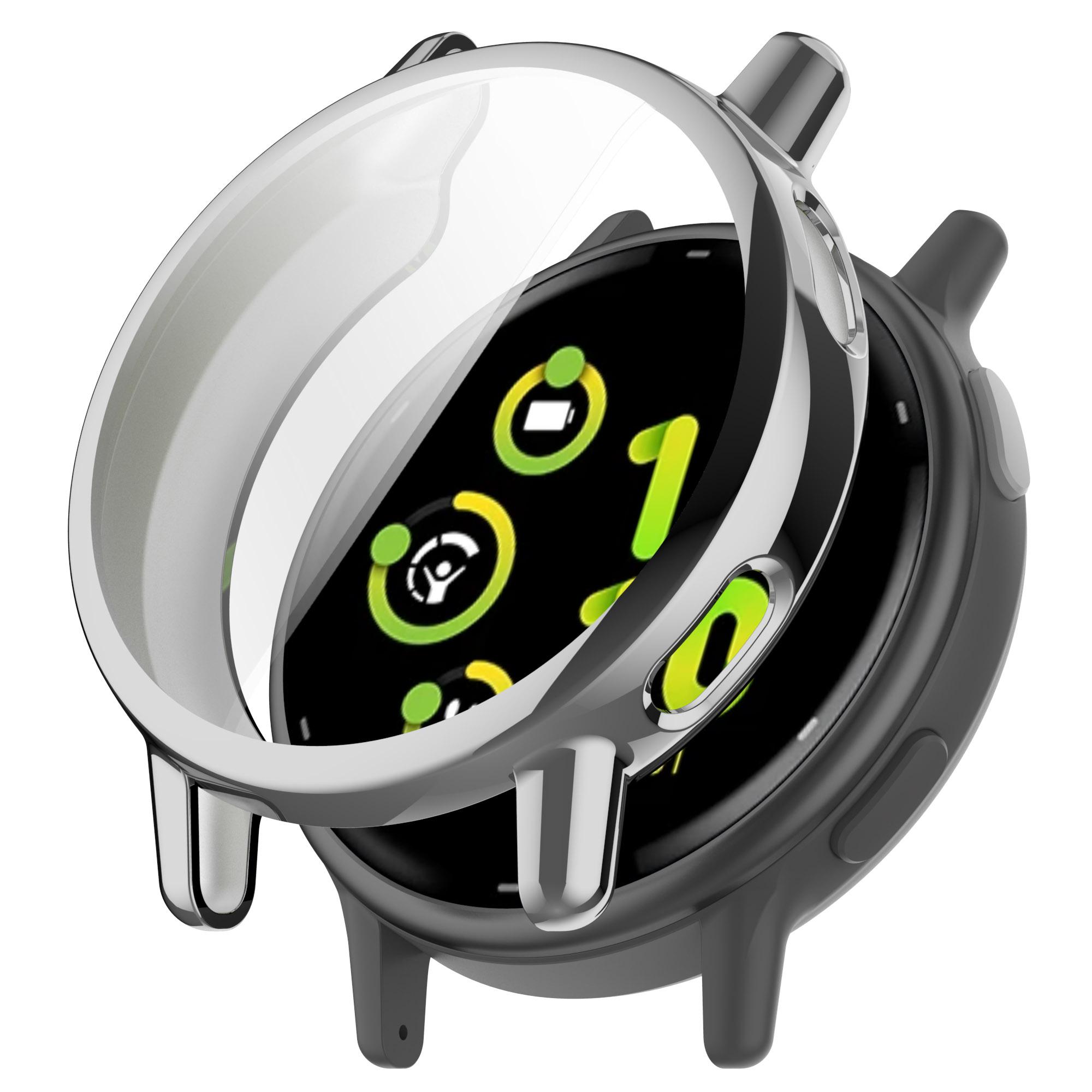 

Для годинника Garmin vivoactive 5 Чохол Повний захист TPU М яка накладка Стійкий до подряпин Silver