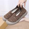 Ladies'  New Lazy Walking Shoes Soft Bottom Anti-Slip Single Shoes Casual Comfortable Slip-On Free Shipping'S Shoes