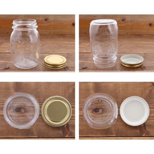 EAST Table Quattro Stagioni Bormioli Rocco Glass Jar, 500cc, Microwave and Dishwasher Safe