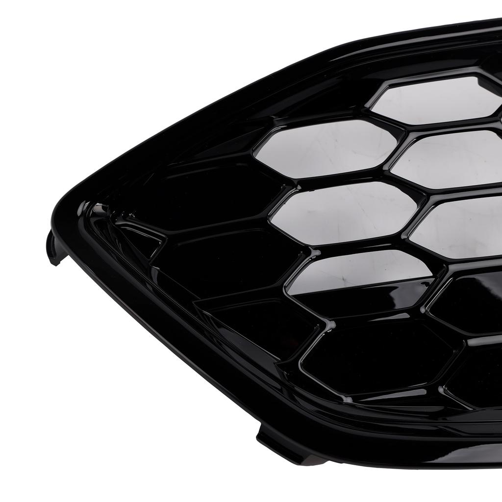 ST Stil Glänzend Schwarz Mesh Frontstoßstangengrill Passend für Ford Focus MK4 2018-2021