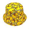 1 Reversible Yellow Duck Bucket Hat - A Sun-Protective, Lightweight And Travel-Friendly Hat For New Year Adventures