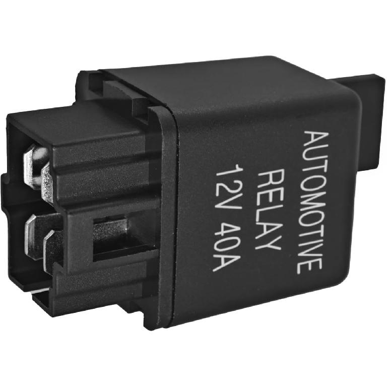 FLS821 Relay 12V 40A (Pack Of 2) - Universal SPST 4-Pin Heavy Duty Automotive Relay
