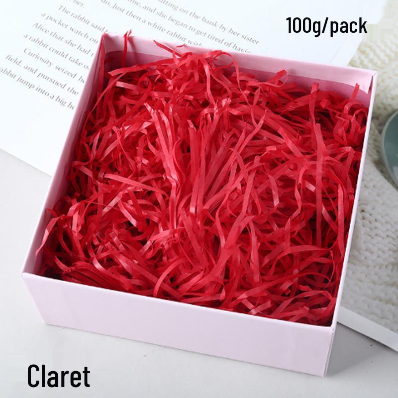 100g Raffia Crinkle Shredded Paper Filler for Gift & Candy Boxes