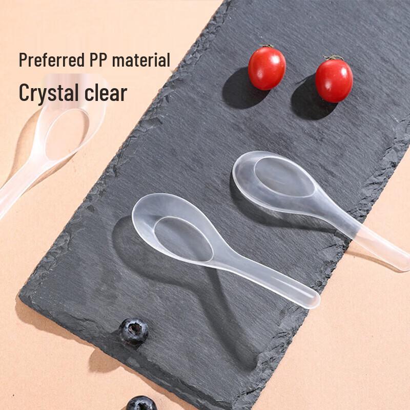 Disposable Plastic Soup Spoons