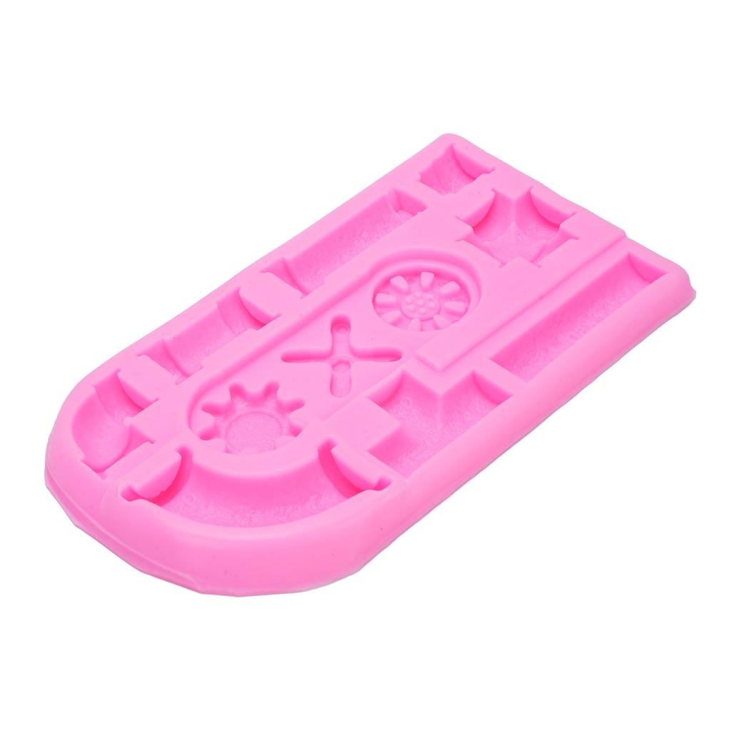 Clock Watch Wheel Cogs Gears Fondant Pattern Steampunk Silicone Chocolate Cake Decoration Candy