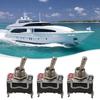 12V SPST For Toggle Switch with Silver Contacts 50000 Cycle Mechanical Life