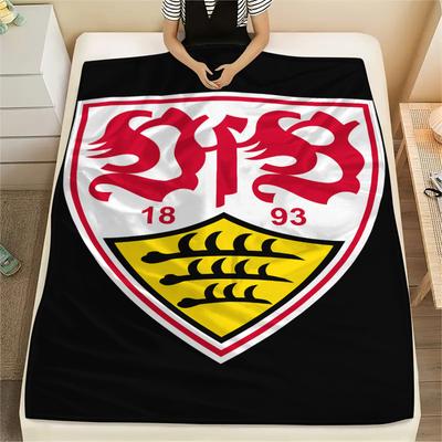 1PC Darmstadt Print Flannel Blanket, High Quality Comfortable for All Seasons, Home Decor, Warmth and Comfort, Perfect for Christmas Gifts176