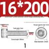 304 Stainless Steel Hex Socket Cap Screw with Extended Thread