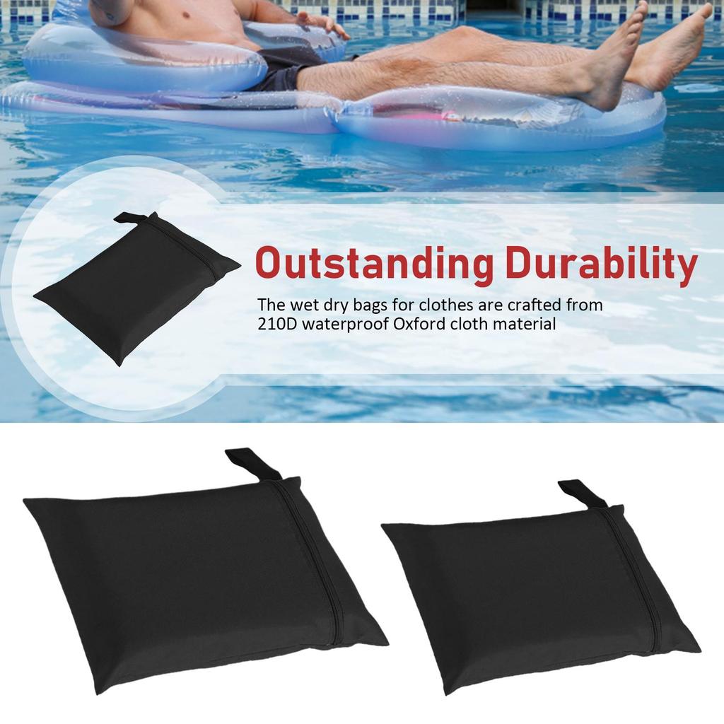 Waterproof Nappy Pouch Wet Clothes Bag Travel Nappy Bag Organizer Reusable Zipper Diaper Bags for Swimming Camping Travel