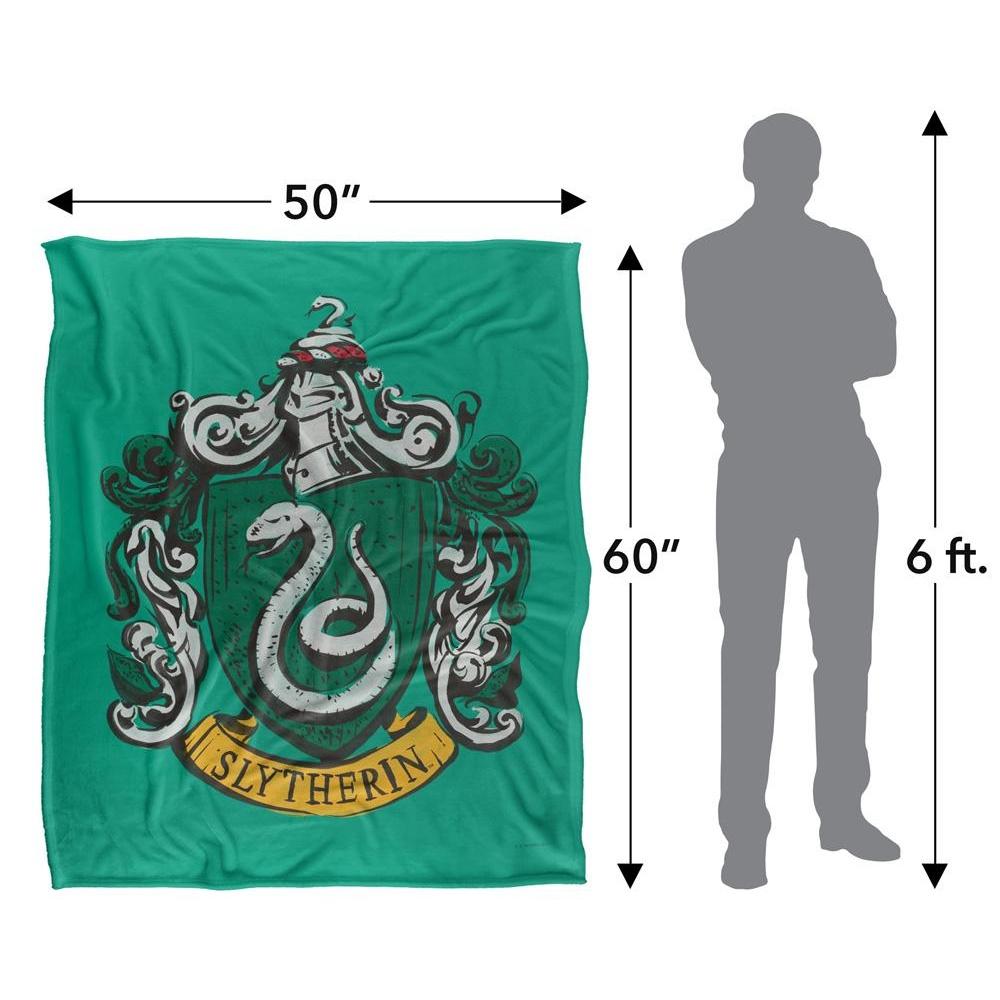 Harry Potter Slytherin Painted Blanket