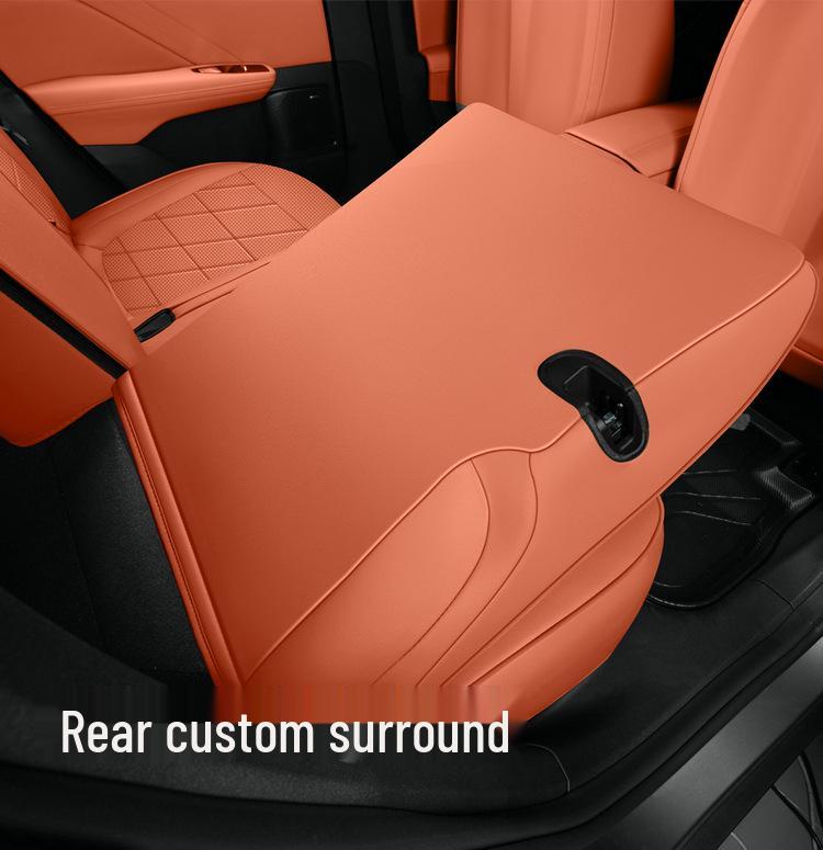Full Leather Car Seat Covers for 2025 Changan Deepal S05, 5-Seater, All-Season, Full Coverage