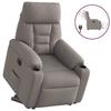VidaXL Electric Recliner Taupe Fabric 3303059