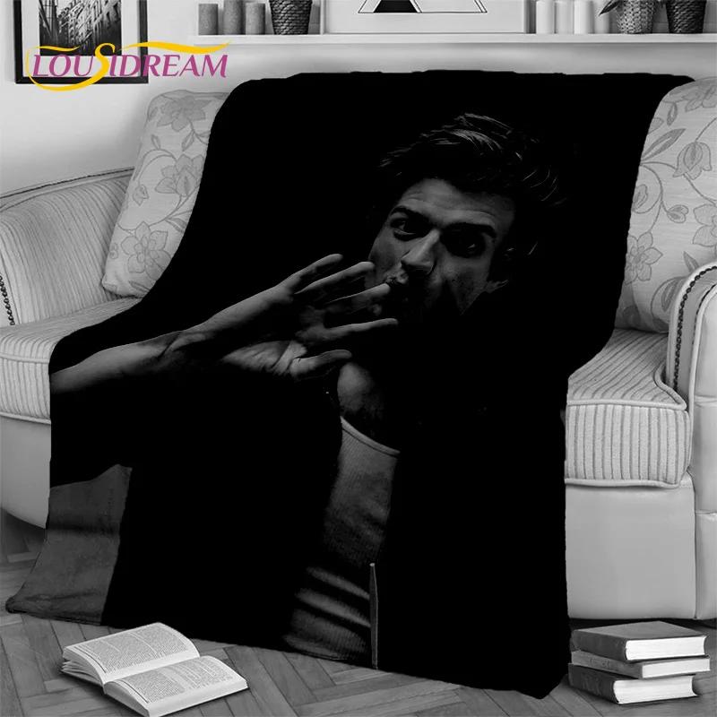 HD Printing Joe Keery Actor Blanket,Soft Throw Blanket for Home Bedroom Bed Sofa Picnic Travel Office Rest Cover Blanket Kids