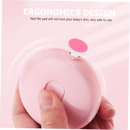 VALICLUD 12 Replacement Nail File Pads for Electric Nail Files, Newborn Baby Nail Clipping Tool, Small Nail Polisher, for Fingernail and Toenail Care