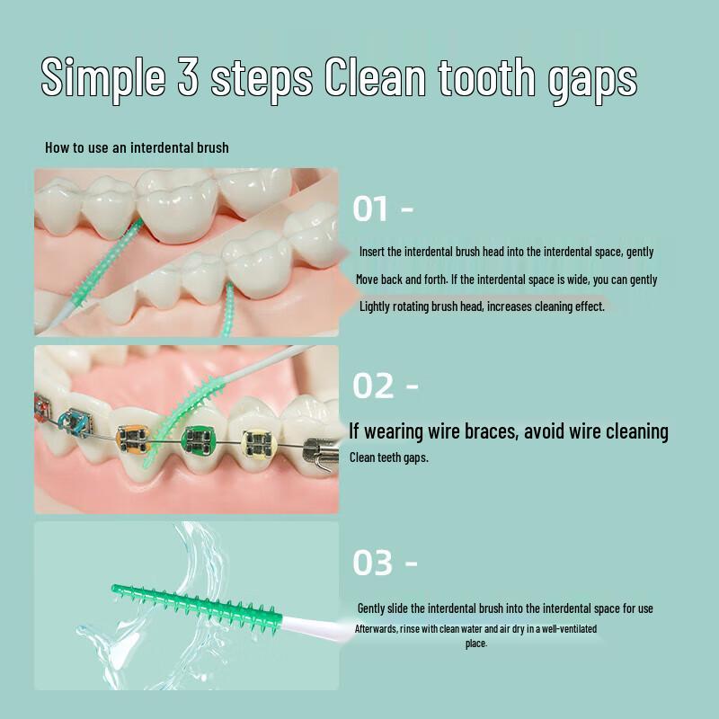 Deer Mama Silicone Interdental Brush