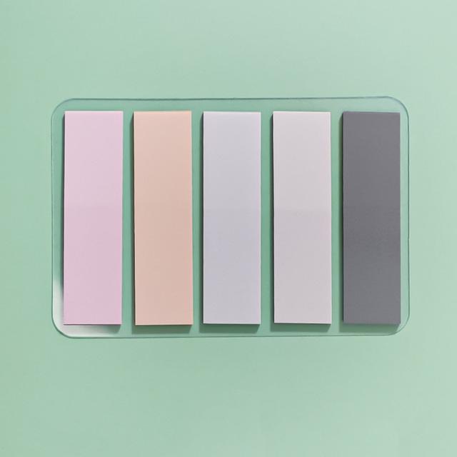 100/300 Sheets Macaron Color Sticky Notes Paster Sticker Index Flags Key Points Label Bookmark School Office Supplies Stationery