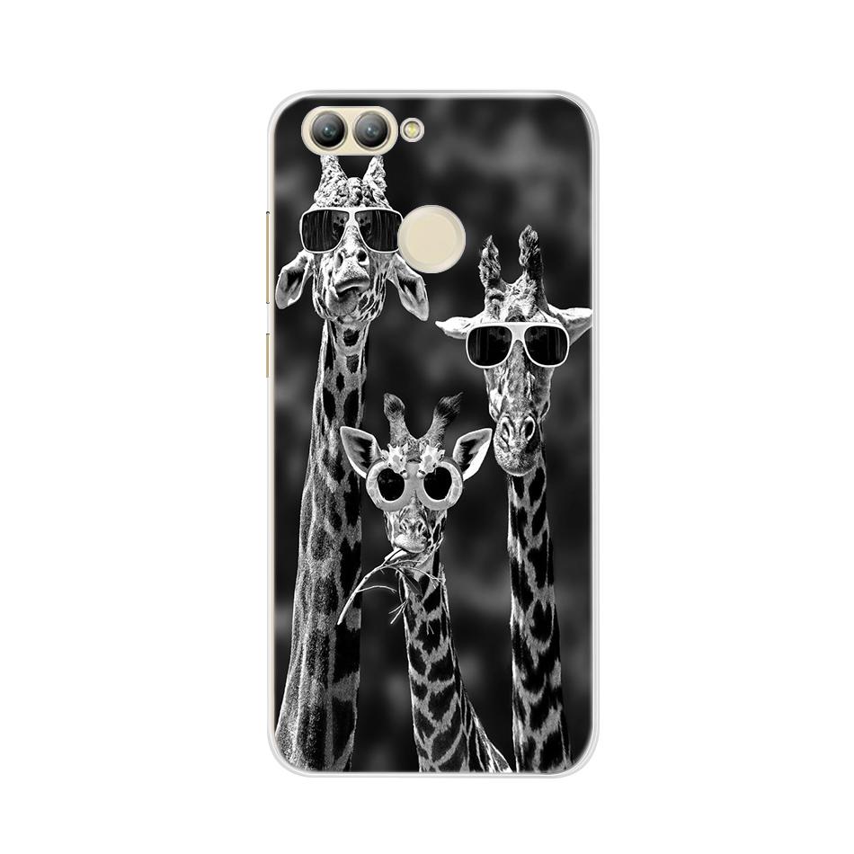 For Huawei Nova 2 Case Silicone Soft TPU Cute Cat Phone Cases For Huawei Nova 2 Nova2 Case Cover For Huawei Nova 2 PIC-LX9 Funda