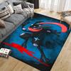 Greninja Battle Square Area Rug, Non-Slip Floor Mat for Home Decor, Perfect Gift for Greninja Fans.chl