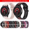 Silicone Strap Waterproof Watch Bands Sweatproof for Galaxy Watch5 Pro
