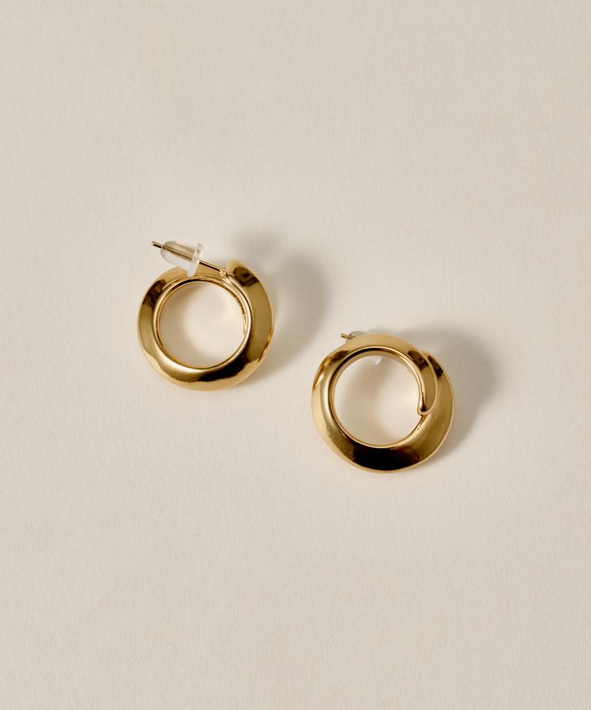 Novice Tokyo Curl Pierce [Stainless] / Gold