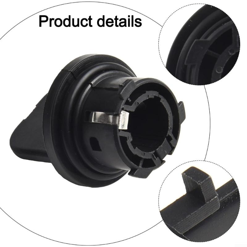 Quick Install Headlight Base Bulb Holder Universal Strong ABS Construction Stable Current Output Suitable for Vauxhall