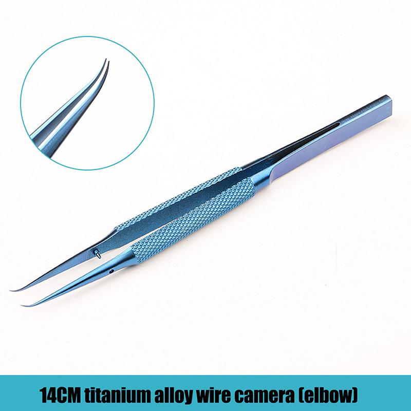 Precision Titanium Alloy Tweezers Professional Repair Fingerprint Fly Line Phone Motherboard Antimagnetic Electronics Forceps