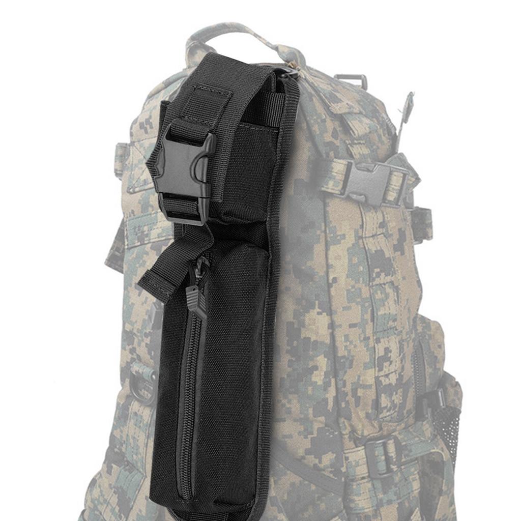 Utendørsverktøy Molle Tilbehørsveske Ryggsekk Skulderremsveske(Svart)