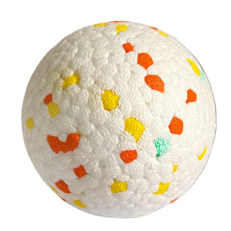 ETPU Indestructible Dog Ball, Heavy Duty Chew Ball for Aggressive Chewers, 6.5cm & 7.5cm High Bounce Fetch Toy