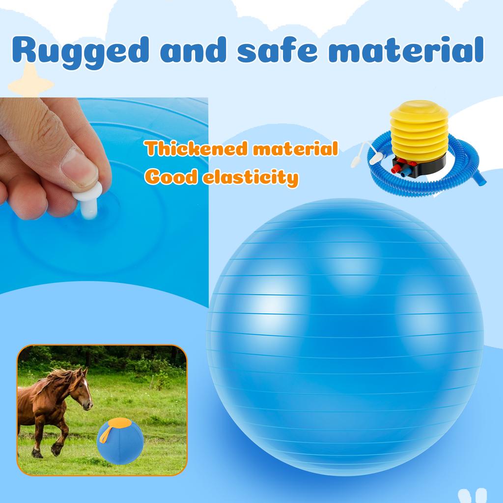 Dogs Outdoor Inflatable Ball Toy Herding Ball Agility Training Durably Physical Activity Big Ball Pet Self Play Toy