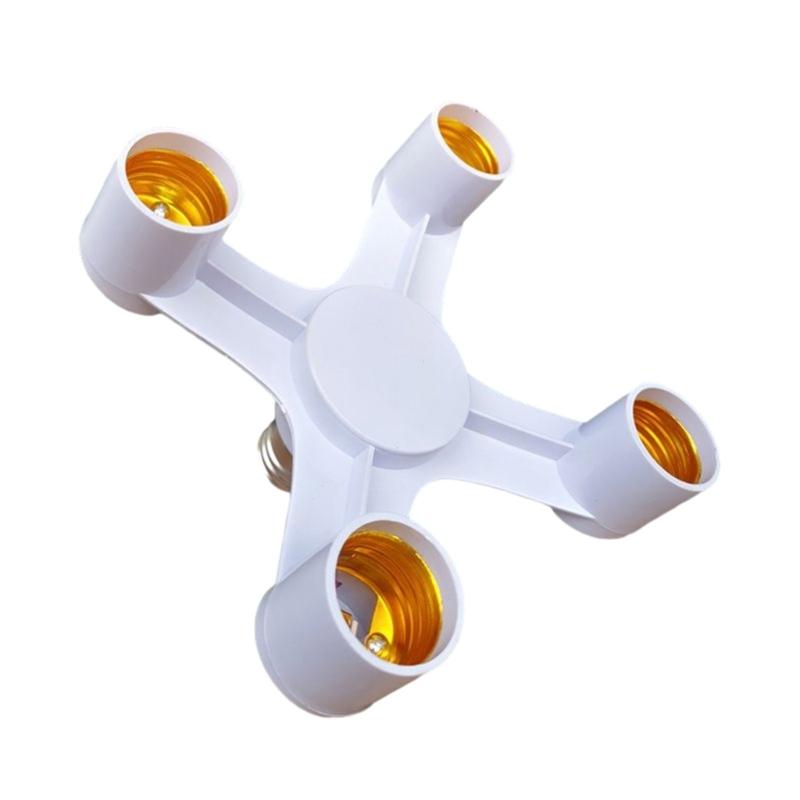 2/3/4/5/6/7 In 1 Light Bulb Socket Splitter, E26/E27 Light Socket Adapter Conventer, Standard Base LED Bulb Converter