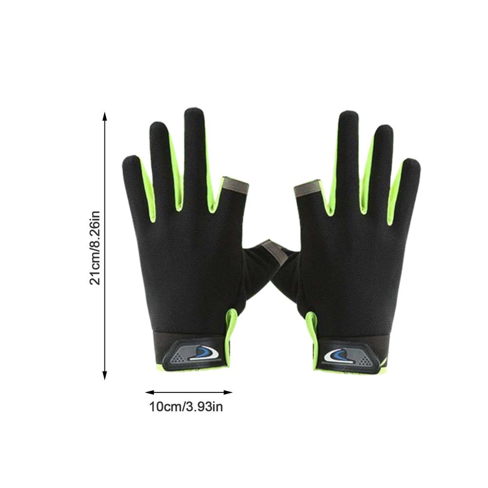 UV-Schutzhandschuhe, atmungsaktiv, elastisch, Sonnenschutzhandschuhe, rutschfester Griff, komfortables Angelzubehör, Sonnenhandschuhe aus Netzgewebe für
