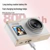 Retro HD Digital Camera with Dual Screens, 64MP CCD Sensor, 16x Optical Zoom, and Beauty Mode.