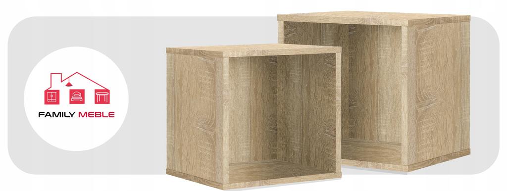 Regał półka organizer pojemnik stojak na płyty winylowe segregatory Cubo 1